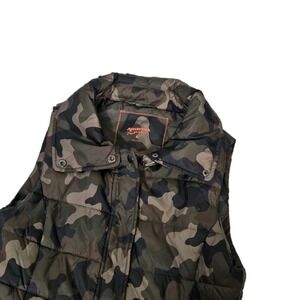 Arizona The Original Jean Co Camouflage‎ Camo Puffy Vest Size Medium